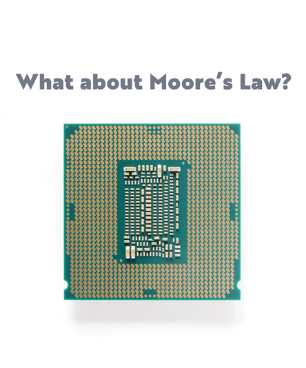 What is the difference between Wright’s Law and Moore’s Law? 