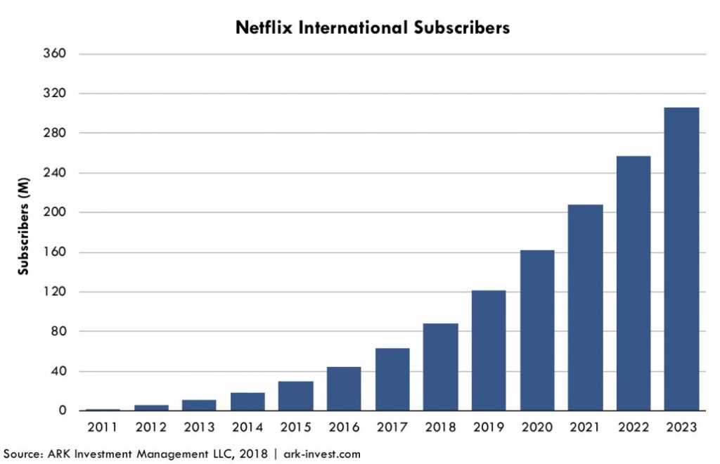 Netflix Subscribers Graph 4