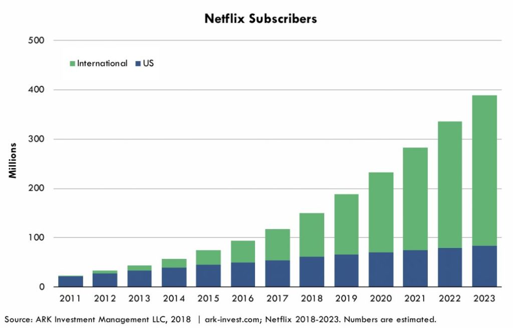 Netflix Subscribers Graph 6