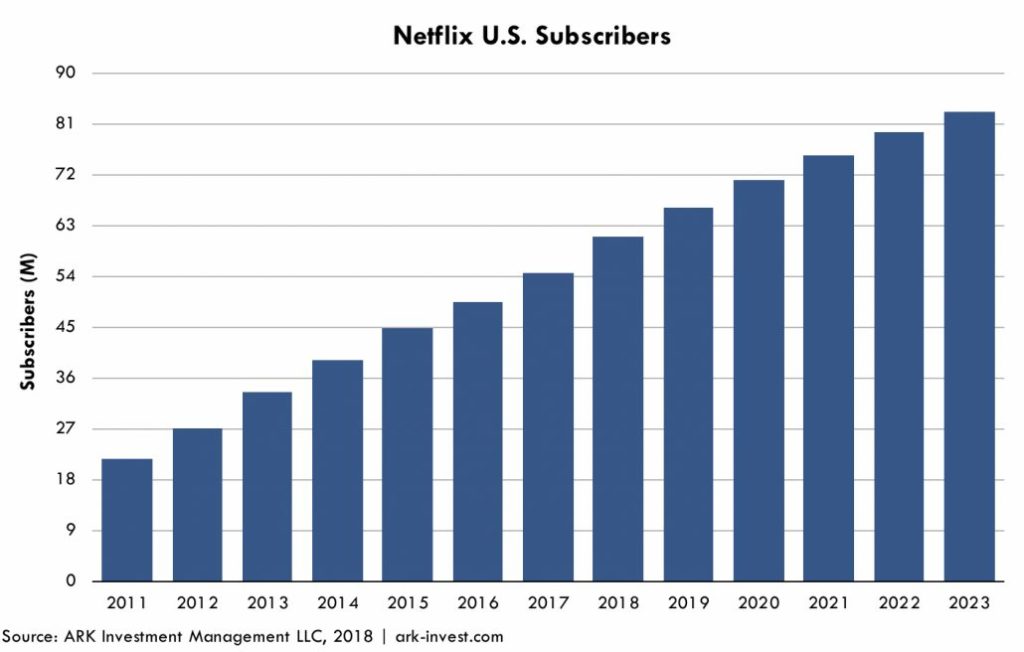 Netflix Subscribers Graph 2